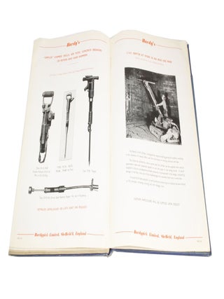 "Hardy's" Tools and Appliances Catalogue 1953. Hardypick Limited mining tools and mining engineering works...