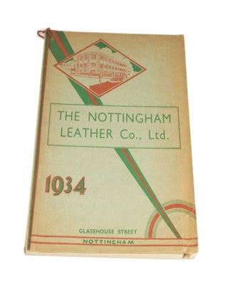 Item #4325 Catalogue of footwear for the year 1934. NOTTINGHAM LEATHER CO