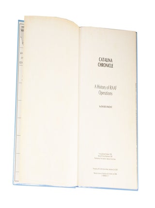 Catalina Chronicle A History of RAAF Operations