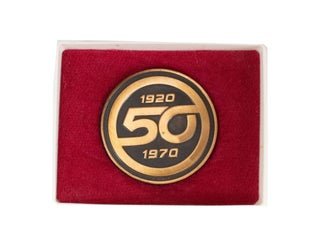 Qantas Jubilee 16th November 1970 Staff Commemorative Medallion 1920-197050th anniversary