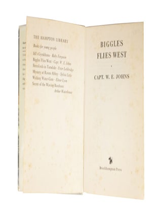 Biggles Flies West