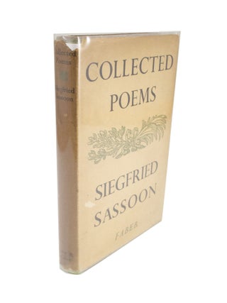 Item #4671 Collected Poems. Siegfried SASSOON