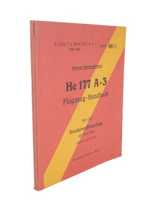 Item #4717 He 177 A-3 Flugzeug-Handbuch. REICHSDRUCKEREI