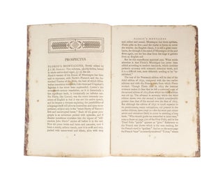 1930 Prospectus and Restrospectus of the Nonesuch Press