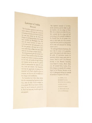Lawrence of Arabia Memorial