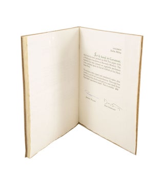 T.E.L to M. A. G. An Invitation to British Columbia. A Letter from T. E. Lawrence to Martin A. Grainger. Preface by Jeremy Wilson. Foreword by Don Stewart.
