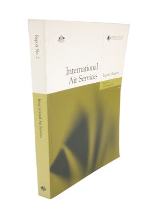 Item #4915 International Air Service Inquiry Report Report No. 2, 11 September 1998. Productivity...