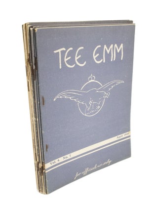 Item #4955 TEE EMM Vol. 4, No.s 1-12, April 1944 to March 1945. ROYAL AIR FORCE
