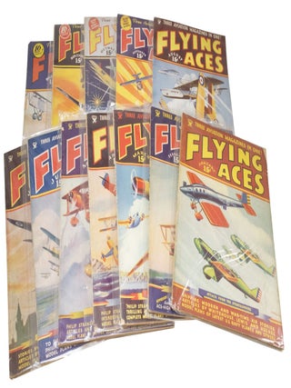 Item #4967 Flying Aces 1935, Volume XIX Number 2 (January) to Volume XXII Number 1 (December). A....