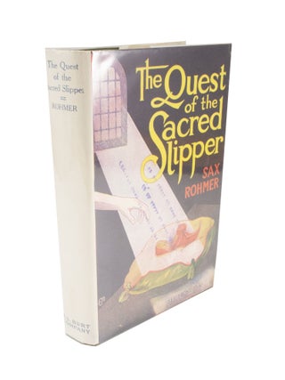 Item #4993 The Quest of the Sacred Slipper. Sax ROHMER