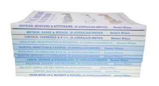 Item #5022 In Australian Service / Australian Air Power series, 12-Volume Set. Stewart WILSON