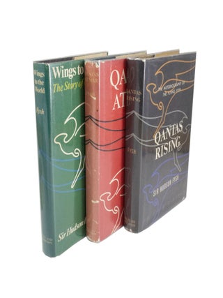 Item #5131 'Qantas Rising', 'Qantas at War', and 'Wings to the World' Complete set in three...