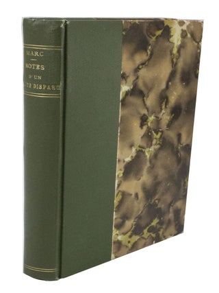 Item #55 Notes d'un pilote disparu (1916-1917). "Lieutenant Marc", Jean Beraud VILLARS