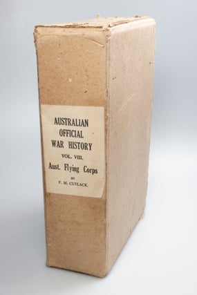 Official History of Australia in the War of 1914-1918 (Vol. VIII) The Australian Flying Corps