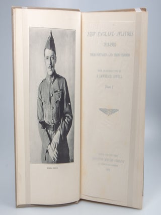 New England Aviators 1914-1918 Their Portraits and their Records.