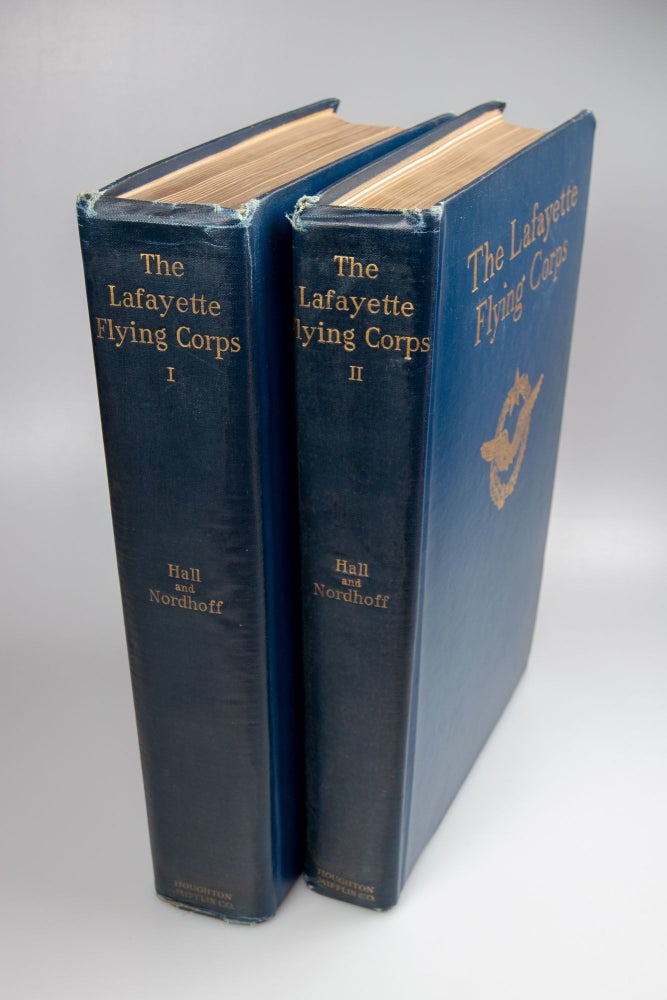 Item #69 The Lafayette Flying Corps. James Norman HALL, Charles Bernard NORDHOFF.